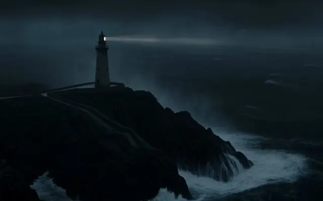 Lighthouse in the storm